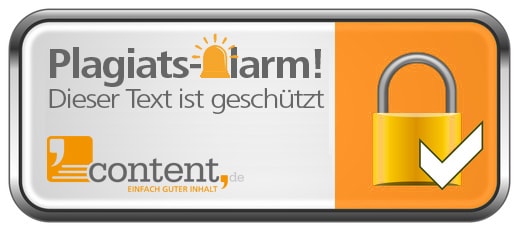 Plagiatsalarm von content.de - Alarmanlage für Ihre Texte!