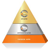 Zertifizierungspyramide von content.de